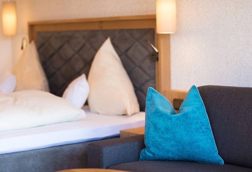 شقة ديلوكس غرفتين نوم, Garten   Hotel Sallerhof