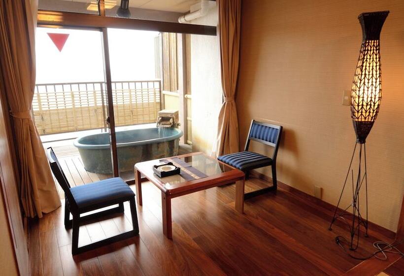חדר דלוקס נוף לים, Inatori Tokai Hotel Yuen