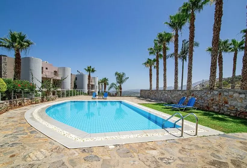 ویلای یک اتاق خوابه با استخر شنا, The Noverian Scenic Crete 5* Hilltop Villa Resort & Spa