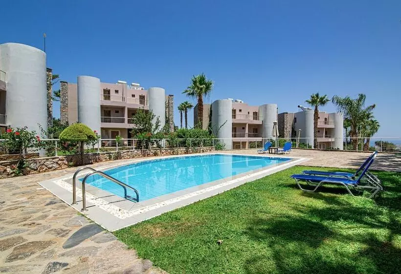 ویلای یک اتاق خوابه با استخر شنا, The Noverian Scenic Crete 5* Hilltop Villa Resort & Spa