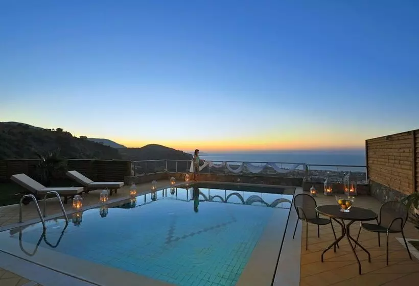 ویلای 1 خوابه با چشم‌انداز دریا, The Noverian Scenic Crete 5* Hilltop Villa Resort & Spa