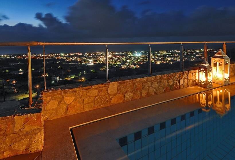 オーシャンビューの１ベッドルームビラ, The Noverian Scenic Crete 5* Hilltop Villa Resort & Spa