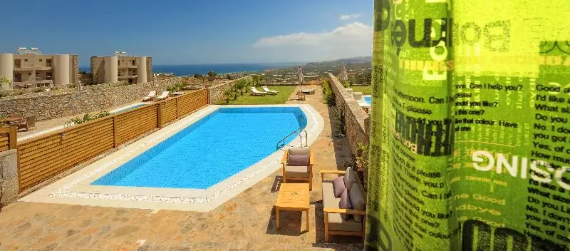 ویلای یک اتاق خوابه با استخر شنا, The Noverian Scenic Crete 5* Hilltop Villa Resort & Spa