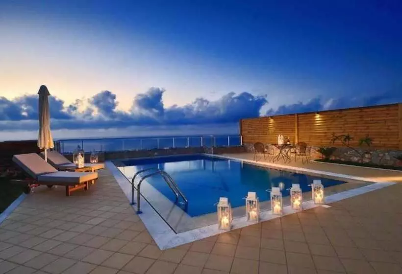 ویلای 1 خوابه با چشم‌انداز دریا, The Noverian Scenic Crete 5* Hilltop Villa Resort & Spa