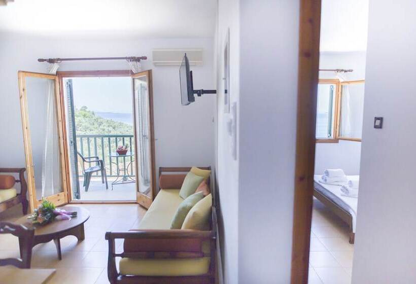 Апартаменты 1 Спальня Вид на Море, Corfu Aquamarine