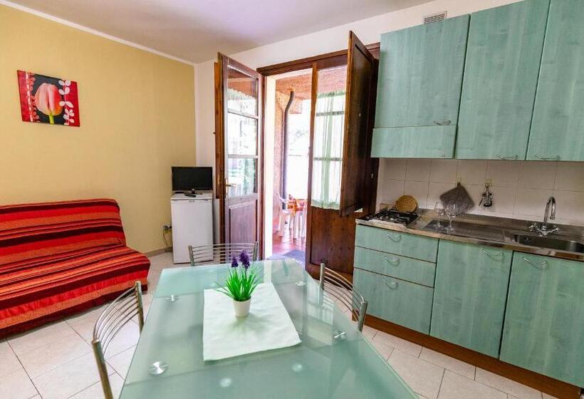 Апартаменты 1 Спальня, Residence Ristorante Il Paradiso