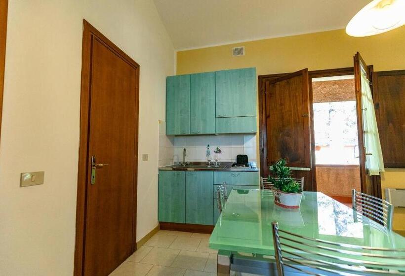 شقة غرفة نوم واحدة مزودة بشُرفة, Residence Ristorante Il Paradiso