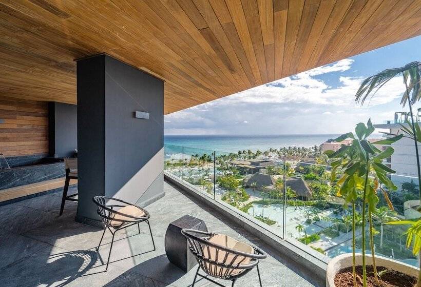 带海景的主人套房, Impression Moxché by Secrets - Adults Only