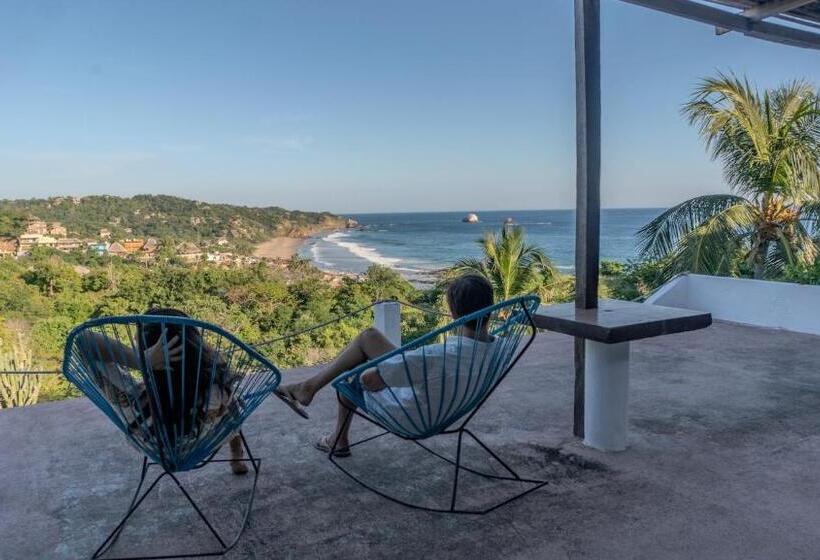 חדר דלוקס נוף לים, Posada Arigalan