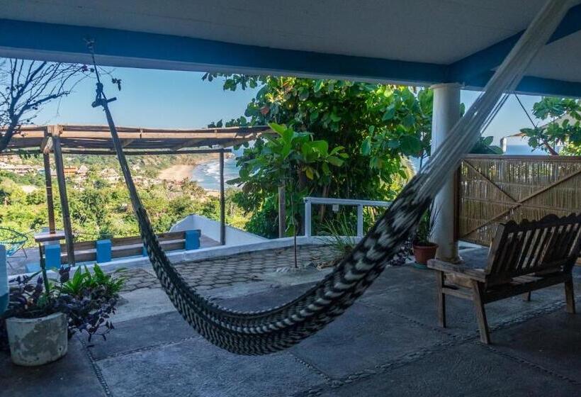 חדר דלוקס נוף לים, Posada Arigalan