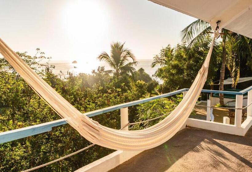 חדר סטנדרט נוף לים, Posada Arigalan