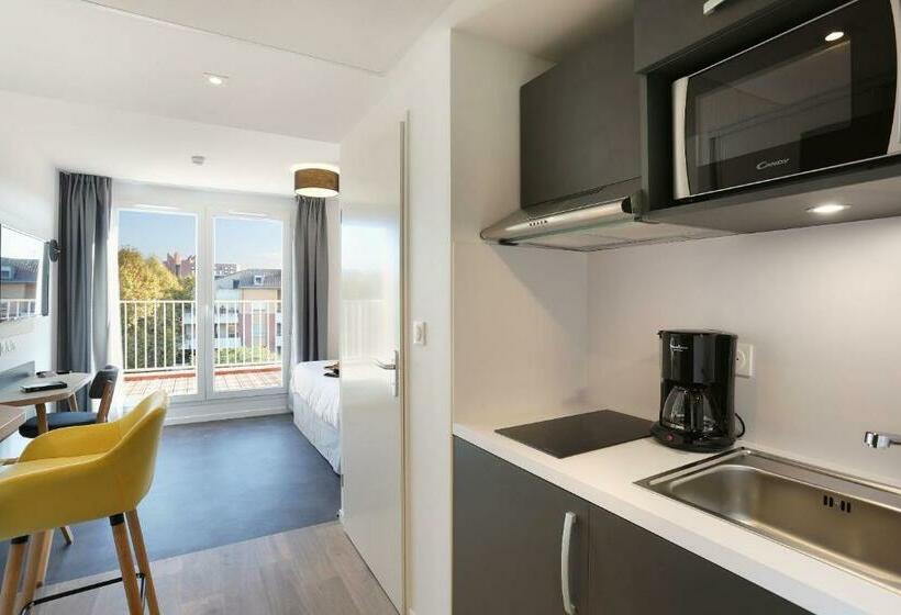 Апартаменты 1 Спальня, Odalys City Toulouse Centre Compans Caffarelli