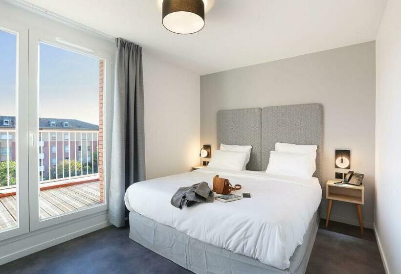 带1个卧室的公寓, Odalys City Toulouse Centre Compans Caffarelli