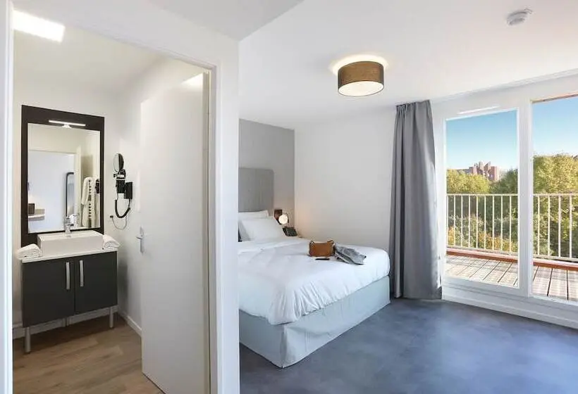 バルコニー付きスタンダードステューディオ, Appart Hôtel Odalys City   Toulouse Centre Compans Caffarelli