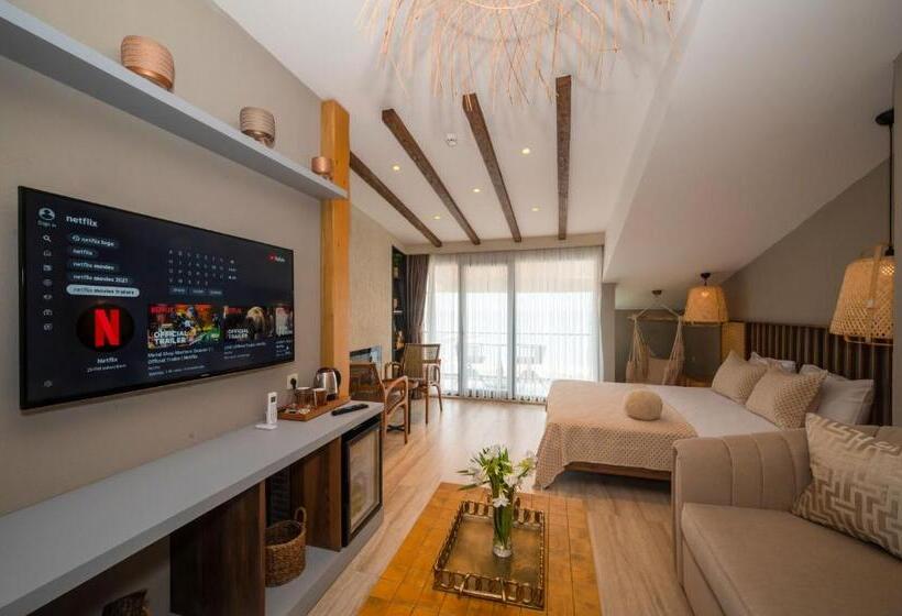 高级套房带海景, Villa Siesta Hotel Istanbul Airport