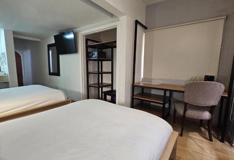 Quarto Estandar 2 Camas Casal, Casa Condesa Amatlan 84