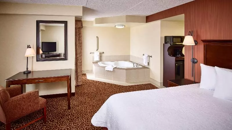 キングサイズベッドのスタンダードルーム, Hampton Inn By Hilton North Bay