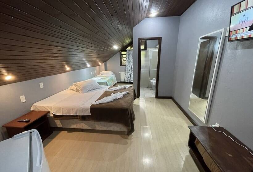 חדר סטנדרט לשלושה, Pousada Bella Serra