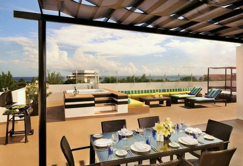 1침실 펜트하우스 아파트, The Fives Beach Hotel & Residences - All Inclusive