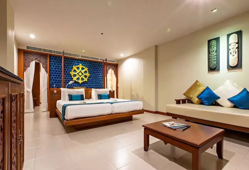 プールの見えるデラックスルーム, Rawai Palm Beach Resort   Sha Extra Plus