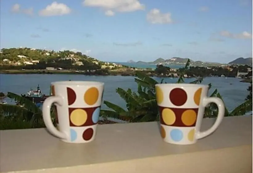 １ベッドルームのデラックスアパートメント, Bayside Villa St. Lucia