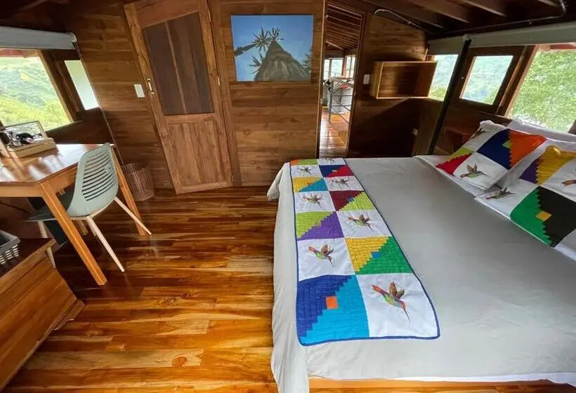 バルコニー付きデラックスルーム, Gulupa Ecolodge