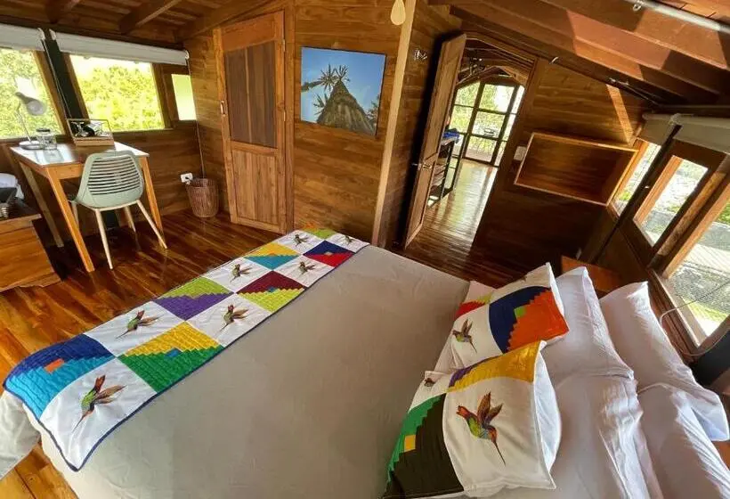バルコニー付きデラックスルーム, Gulupa Ecolodge