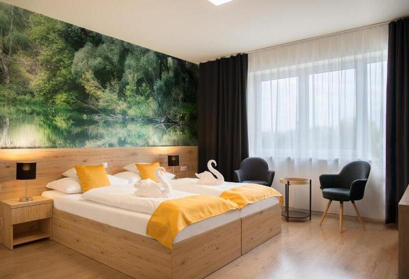 标准间带湖景, Gyirmót Sport & Wellness