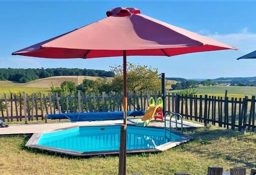 带2个卧室的套房, Maison D Hôtes Casa Sana