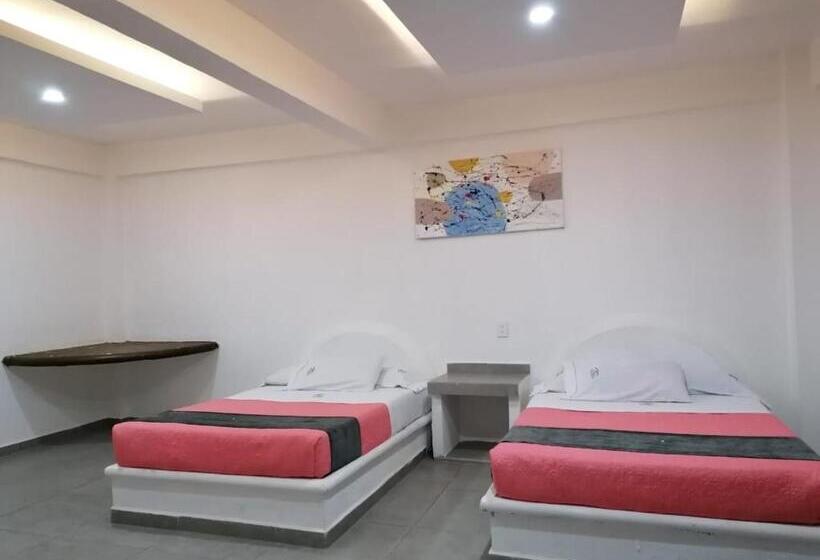 חדר סטנדרט לארבעה, San Carlos Yautepec