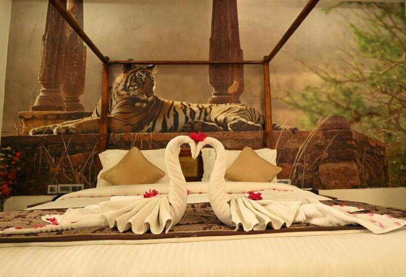 Quarto Superior Cama King, Clarks Safari Ranthambore