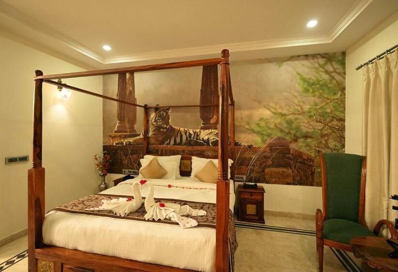 Quarto Superior Cama King, Clarks Safari Ranthambore