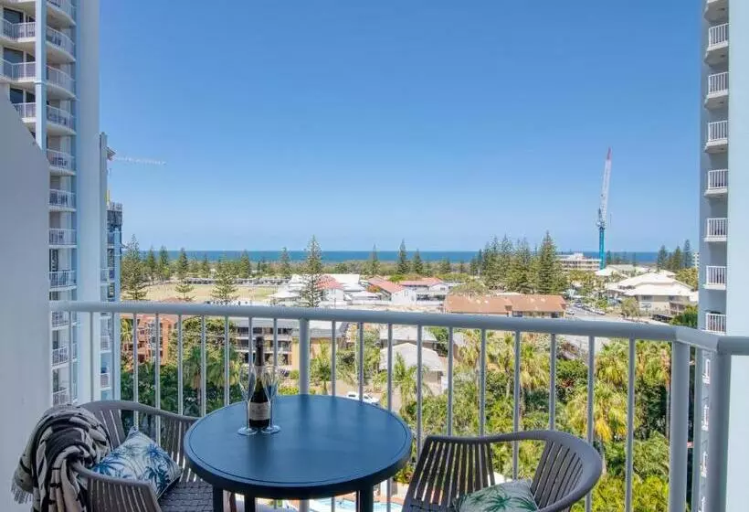 آپارتمان سوپریور 1 خوابه با چشم‌انداز دریا, Bel Air On Broadbeach   Official
