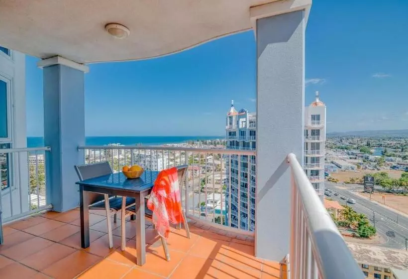 آپارتمان 2 خوابه با چشم‌انداز دریا, Bel Air On Broadbeach   Official