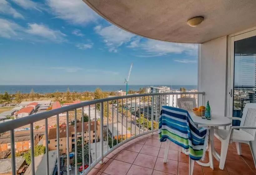آپارتمان ممتاز دوخوابه رو به دریا, Bel Air On Broadbeach   Official