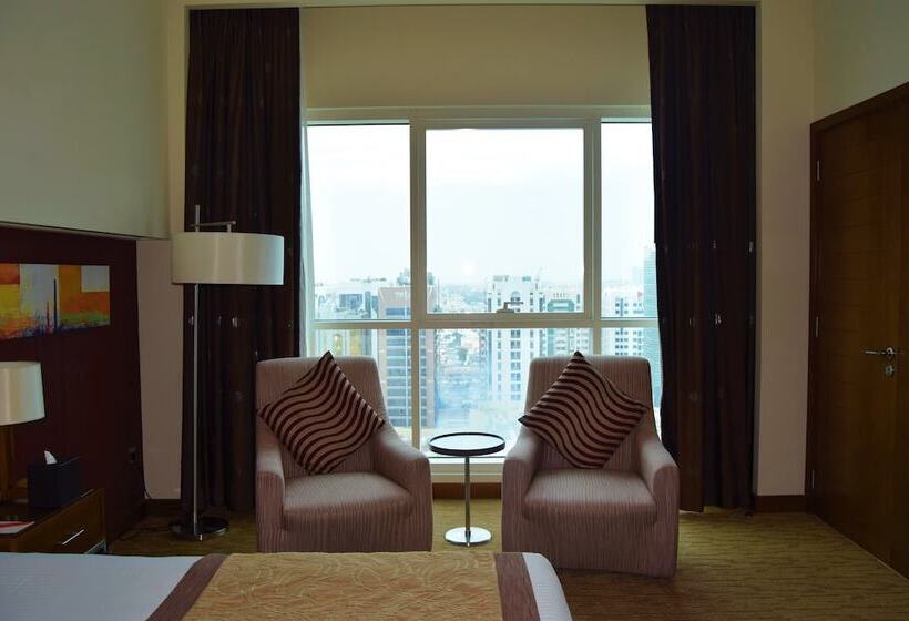 Quarto Deluxe, Grand Millennium Al Wahda Hotel And Executive Apartments Abu Dhabi