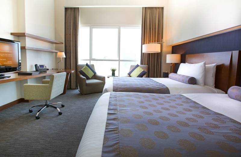 Quarto Deluxe, Grand Millennium Al Wahda Hotel And Executive Apartments Abu Dhabi
