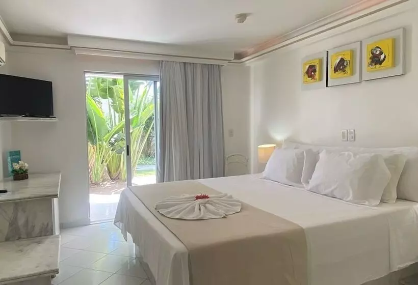 Deluxe-huone Puutarhanäkymä, New Casablanca Praia