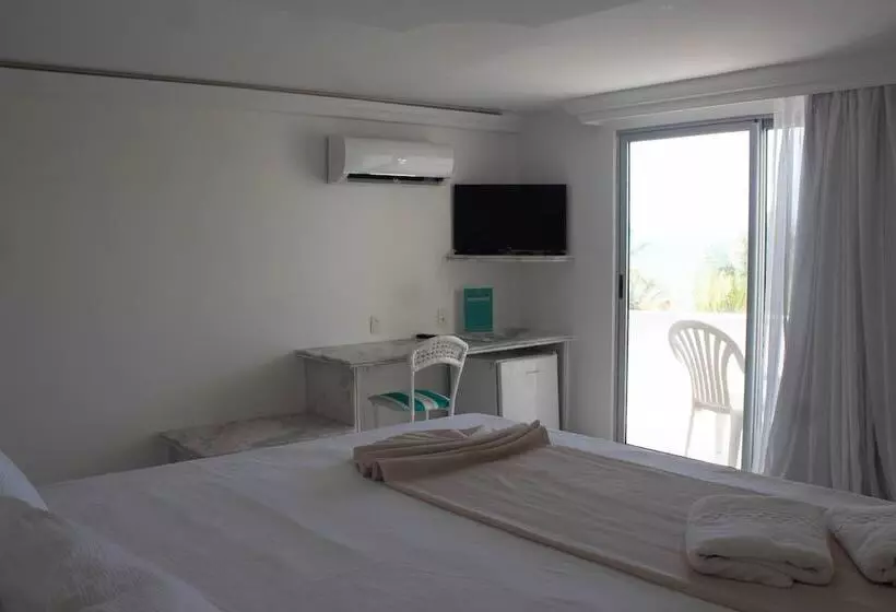 Deluxe-huone Sivuttainen Merinäkymä, New Casablanca Praia