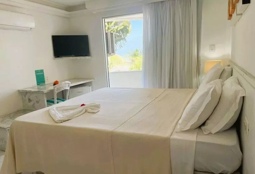 Deluxe-huone Sivuttainen Merinäkymä, New Casablanca Praia
