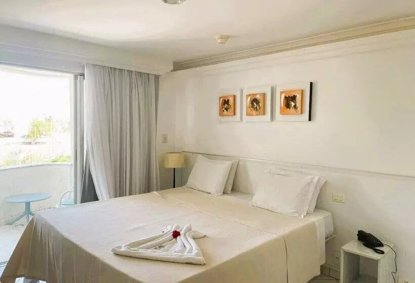 Deluxe-huone Sivuttainen Merinäkymä, New Casablanca Praia