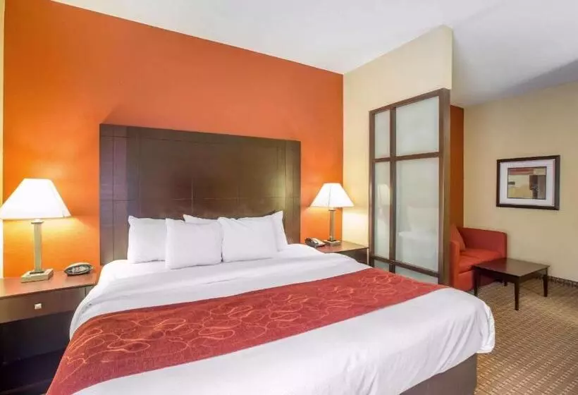 キングサイズベッドのスイートルーム, Comfort Suites Golden Isles Gateway