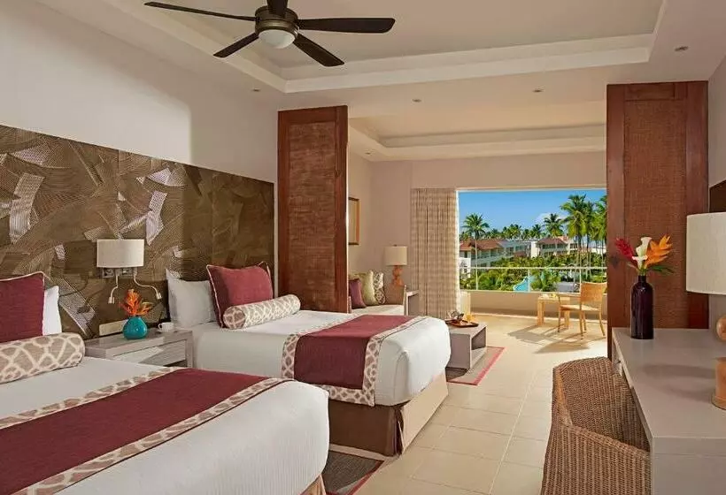プールの見えるデラックスルーム, Dreams Royal Beach Punta Cana  All Inclusive