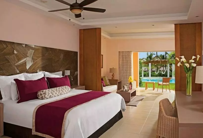 キングサイズベッドのクラブルーム, Dreams Royal Beach Punta Cana  All Inclusive