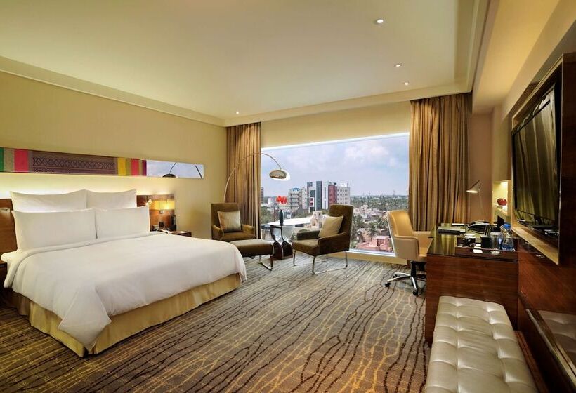 غرفة ديلوكس سرير كينج, Hilton Chennai