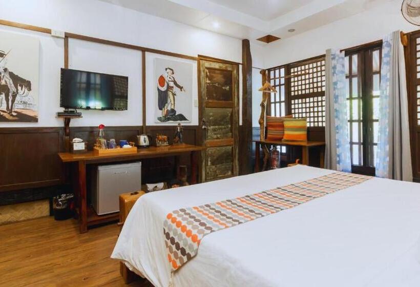 스탠다드 룸 킹사이즈 침대, Oldwoods By The Sea Nature Resort Pangasinan