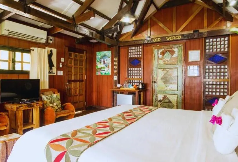 オーシャンビューデラックスルーム, Oldwoods By The Sea Nature Resort   Pangasinan