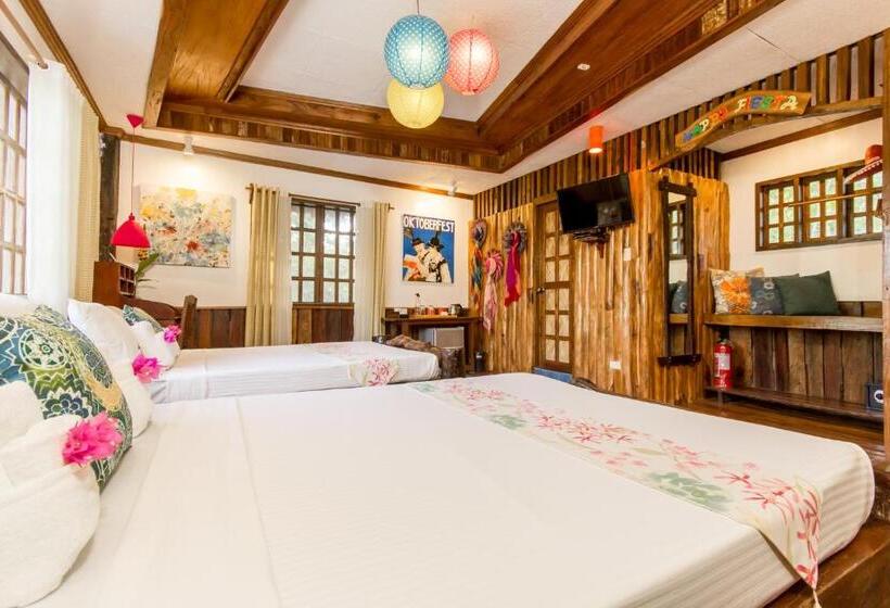 디럭스 패밀리 룸, Oldwoods By The Sea Nature Resort Pangasinan