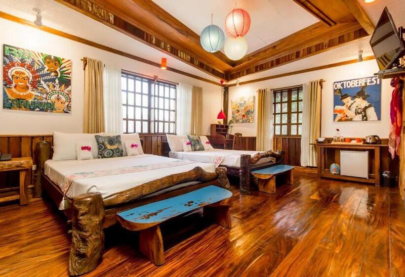 디럭스 패밀리 룸, Oldwoods By The Sea Nature Resort Pangasinan