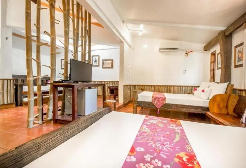 ガーデンビューファミリールーム, Oldwoods By The Sea Nature Resort   Pangasinan